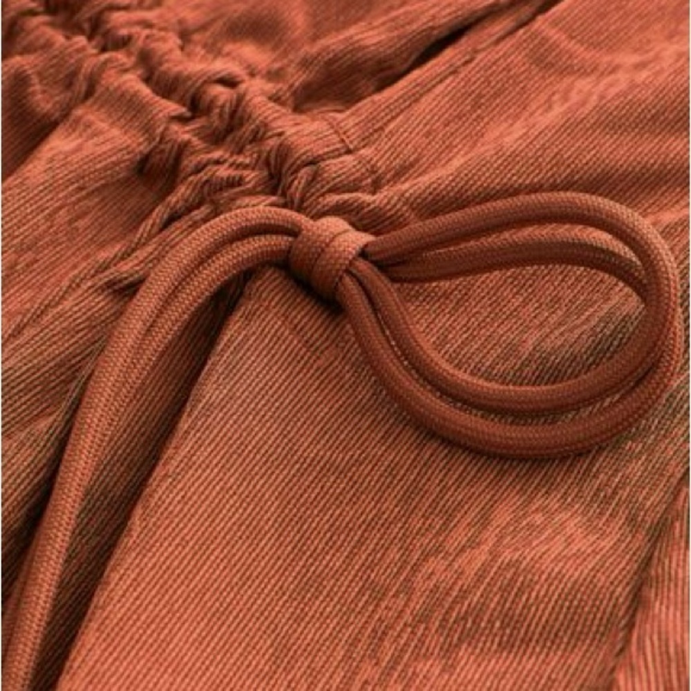 Athleta New Size S Copper Brown Echo Sleeveless Pockets Midi Dress MSRP $129 - Picture 3 of 11